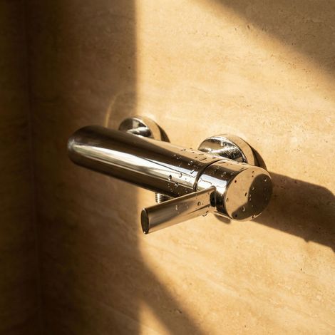 Robinet de douche PaulGurkes mélangeur monocommande mural ovale