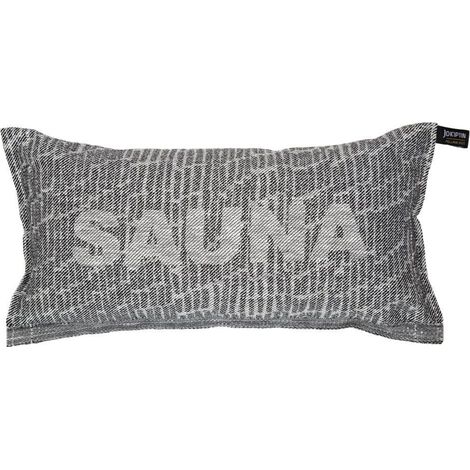 Jokipiin Saunatikut Pillow Saunakissen 22 x 40 cm finnisches Sauna Kissen white/black (1/2)