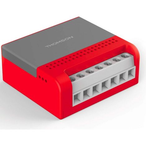 Thomson – Module de commande WiFi pour volets roulants – Pièce détachée motorisation – Installation facile dans boîtier d'encastrement – Compatible Google Home