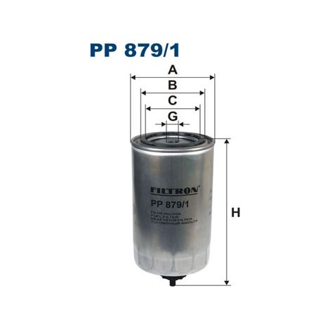 Filtro carburante PP879/1