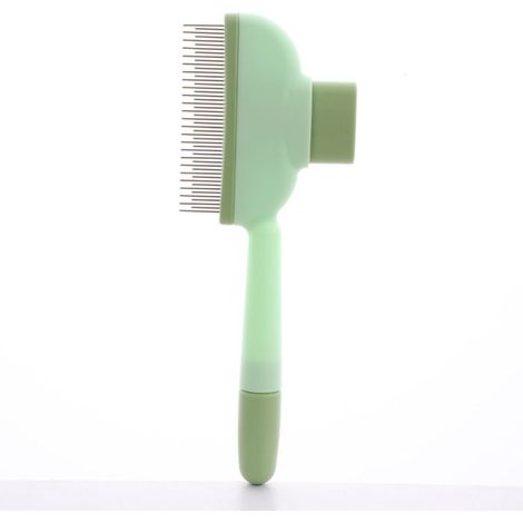 HOXILEELEO - Peigne pour chat (lot de 1), Peigne pour animaux avec dents métalliques rondes pour un démêlage en douceur (1/5)