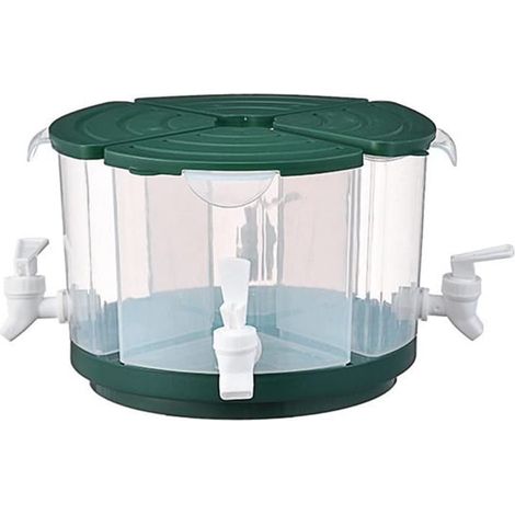 Dispensador de bebidas de 5 litros con grifo para frigorífico, jarra grande para frigorífico, hervidor frío para té de verano (1/5)
