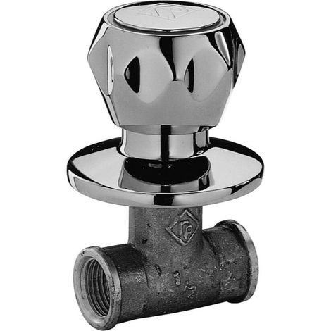 Rubinetto monoforo arresto incasso cromato serie danubio 1/2" PAFFONI (1/2)