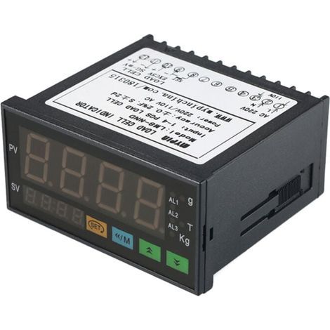 Indicador de pesaje LED, celdas de carga, de 1 a 4 señales de entrada. (1/4)