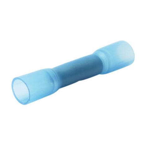 Conector Empalme Cable-Cable Aislado Con Termoretractil  Azul