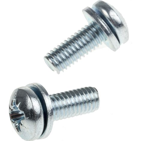 Vis indesserable à tête Cylindrique, M6 x 16mm, en Acier ( Prix pour Sachet de 100 )