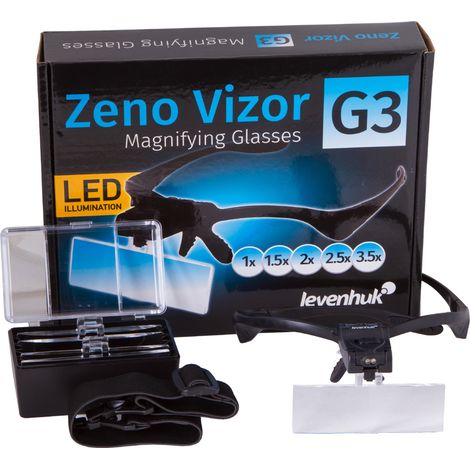 Gafas lupa Levenhuk Zeno Vizor G3