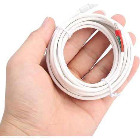 3 Mètres Sonde de Température Câble, Sonde Température Thermostat Accessoire avec Etanche Thermique Sonde pour Mesure de Température Dans Chauffage Sous Le Sol (1/5)