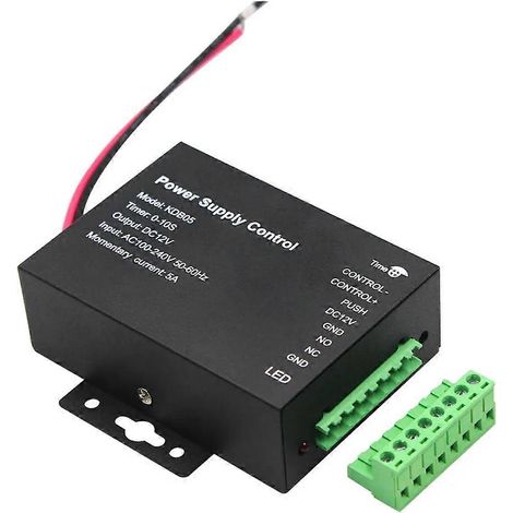 Adaptateur secteur 12V 5A pour serrure électrique, compatible avec les systèmes de contrôle d'accès. (1/5)