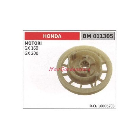 Puleggia messa in moto HONDA motopompa GX 160 200 011305