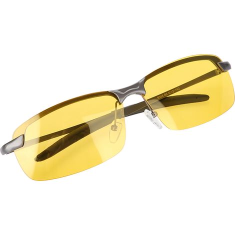 Lunettes de sécurité polarisées pour conduite de nuit, anti-éblouissement et anti-reflets, vision nocturne HD (1/5)