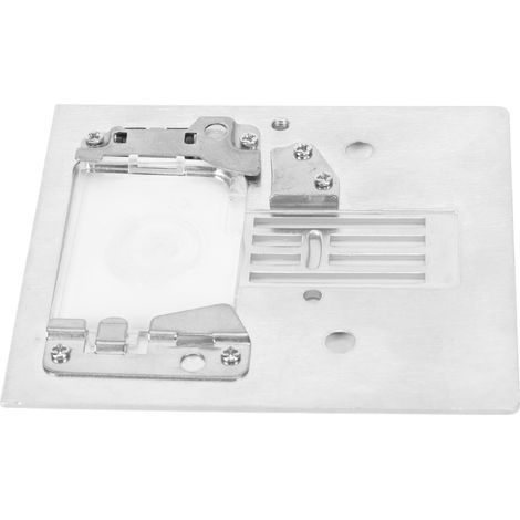 Plaque à aiguille de machine à coudre, en acier inoxydable Q235, positionnement précis, durable, convient aux modèles SC022, 2639 et 2662.
