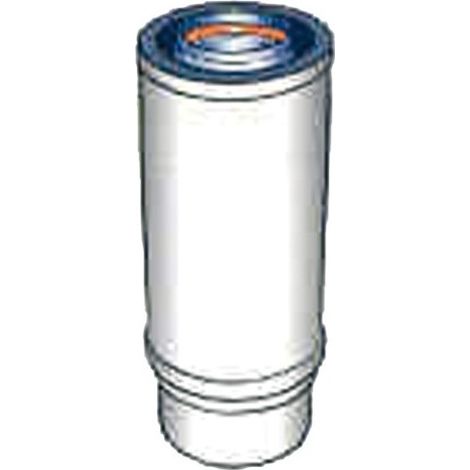 Isotip Joncoux 791708 - Guaina regolabile da 350 a 455 mm Ø80/125 - bianco