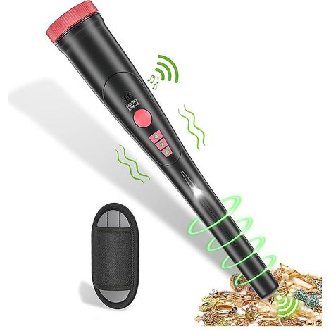 dtecteur De Mtaux Dtecteur De Mtal Portable Et Professionnel Avec Piles, Pin Pointer Tanches L'eau Et Haute Prcision Pour Or Argent Trsor (1/5)