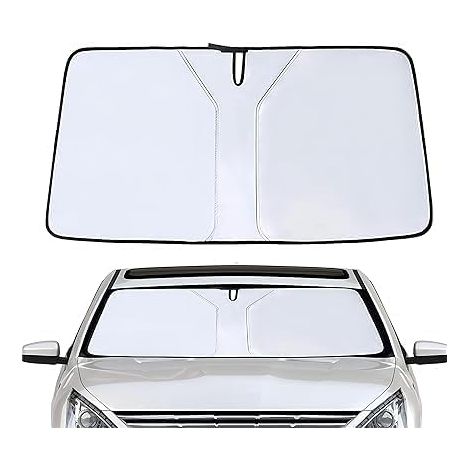 Bache Pare Brise Protection Cachemire Abstrait Soleil Voiture (1/5)