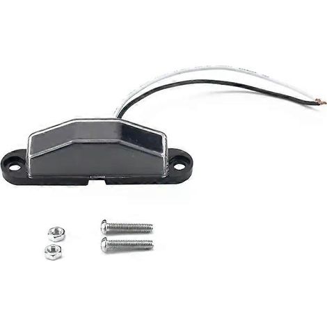 Éclairage de plaque d'immatriculation pour remorque - Feu triangulaire à 4 LED 10-30 V, A4067 (1/5)