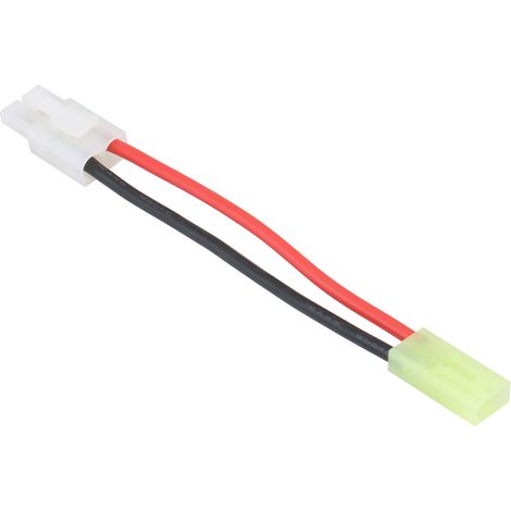 Câble adaptateur Tamiya mâle (grand modèle) vers Tamiya femelle (mini modèle) (1/5)