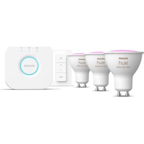 Philips Hue White and Color Ambiance Bombilla GU10 Multicolor (1/3)