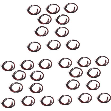 30 Pièces câble d'extension Pieces ralonge Electrique câble prolongateur ralonge électrique Remote Control Plane rc Plane Solde mener Rallonge électrique Ligne d'équilibre 4s (1/5)