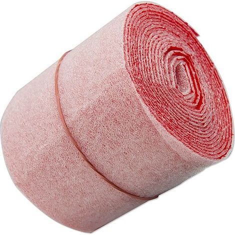 PE-Schaum-Wickelband - rot - Breite 70 mm - Dämmschichtdicke 2 mm - Länge 3,6 m