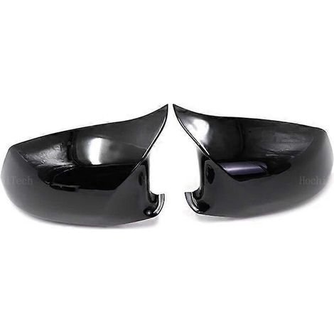 Außenspiegelkappen aus Kohlefaser für BMW 5er F10 F11 (Vor-Facelift) 520i, 523i, 525i, 528i, 530i (2011–2013) – Hochglanzschwarz