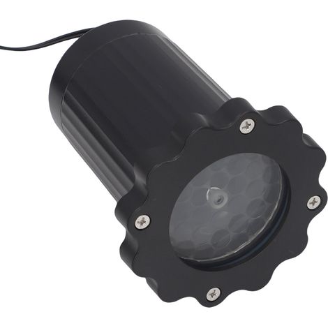 LED-Projektorleuchten, schwarz, hohe Helligkeit, wasserdicht, dekorativer Schneeeffekt, LED-Projektorleuchten mit Fernbedienung für Gartenpartys (1/5)