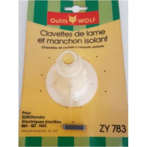 ZY783 - Manchon Isolant + Clavette pour Tondeuse OUTILS WOLF