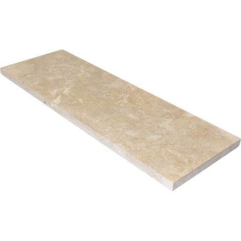 Pas Japonais Travertin Beige Classique 100x33x3 cm - À l'unité - Ti'ma Stone (1/3)