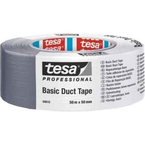 TESA 4610 Ruban adhésif de base 25m x 50mm Noir