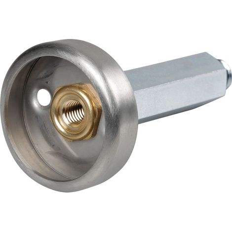 Adattatore GPL - Dish (Italia) - M14 - 108 mm - Acciaio inox (1/2)