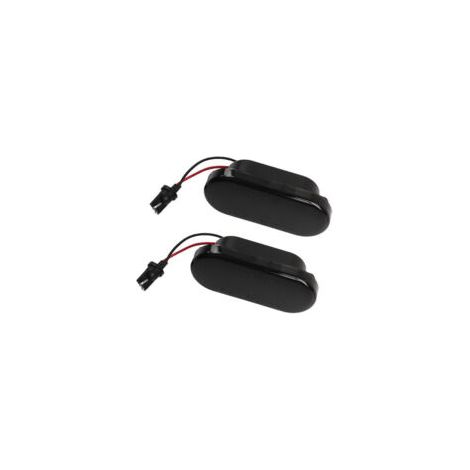 Dynamische LED-Seitenblinker – Ersatz für VW Golf/Passat/Polo, 2 Stück, Schwarz – Crezuo (1/4)