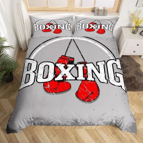 Bettwäsche Set 135x200cm mit Boxen Motiv für Jungen & Männer
