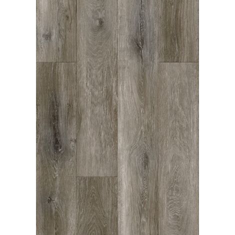 Mexen Sherwood échantillon de panneaux vinyle 1240 x 182 mm SPC 6,5 mm, sous-couche IXPE 1,5 mm, 4 V-Fuge, Chêne - F1051-S (1/3)