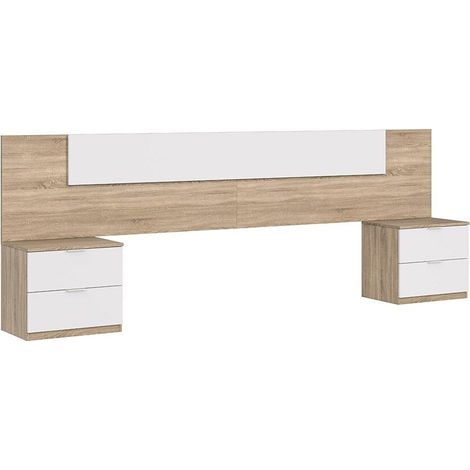 Cabecero de Cama Alaya. Cabezal + 2 Mesitas (1/5)