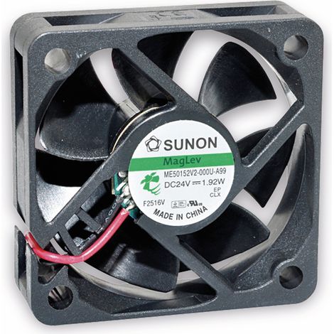 Ventilateur axial SUNON HA50151V41000UA99, 50x50x15 mm, 12 V-