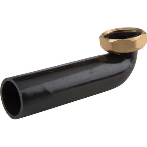 CODOLO CURVO PHED CON DADO IN OTTONE 1""1/4 x Ø40 mm