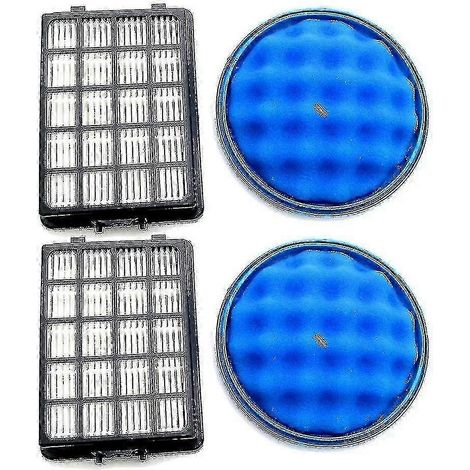 Kit de filtres de rechange SC21F50 - 4 filtres HEPA H13 et filtres en mousse (1/5)