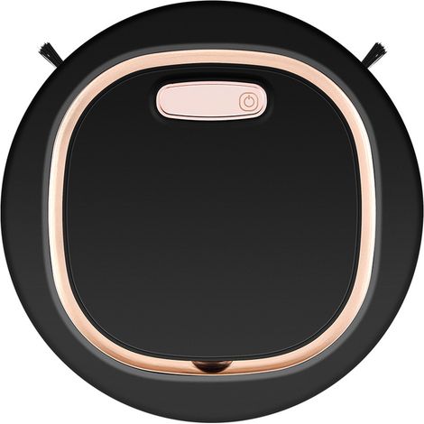 Robot Aspirateur Intelligent 3 en 1, 1200 mAh pour Sols, Poils d'Animaux et Poussière