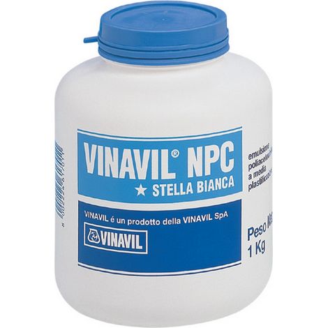 1 kg colla Vinavil NPC collante vinilico inodore per sughero cuoio stoffa (1/2)