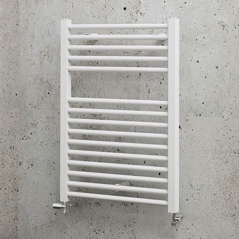 Schulte Badheizkörper Turbo 69,5 x 50 cm weiß 307 Watt Anschluss seitlich Heizkörper (1/3)