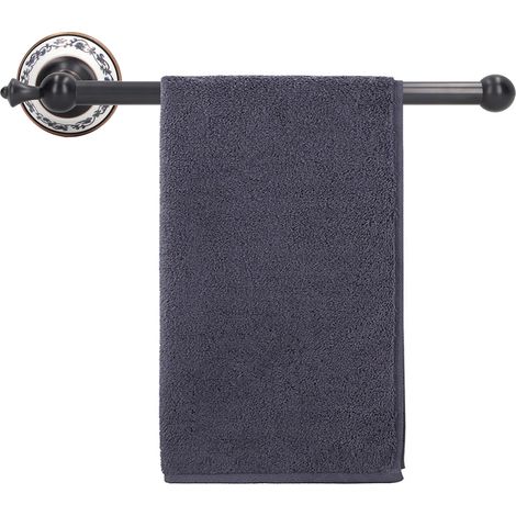 Porte-serviettes rétro en cuivre, tringle à serviettes, porte-vêtements, accessoires de salle de bain (1/5)