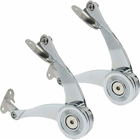royaluxe- Folding Support Hinge, Ascenseur Support Charnière, Meuble Armoire Meuble Porte Ascenseur Support Charnière Charnière pour Porte de Meuble, Armoire, Haut de Placard,Fonepro,2Pcs (1/5)