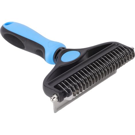 Kit de toilettage pour animaux de compagnie, brosse avec peigne démêlant, coupe-ongles, lime pour poils longs, chats et chiens (1/5)