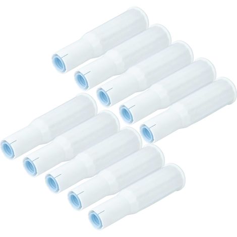 vhbw 10x filtro dell'acqua sostituisce Jura 7610917603558, 7610917602094 per macchina da caffè automatica, macchinetta per espresso - bianco