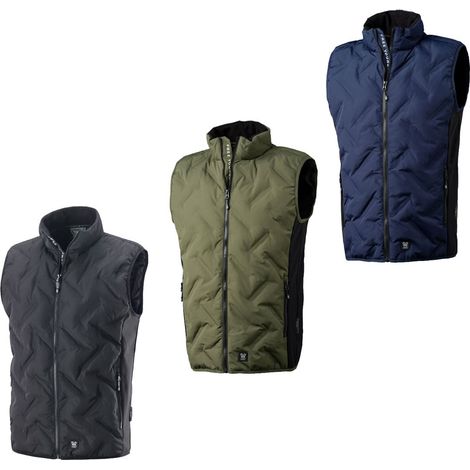 Gilet impermeabile da lavoro Neri Nebraska - XXXL - Nero (1/4)