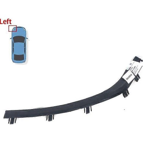 Gummidichtungsleiste für Autoscheinwerfer, Zierleiste für Mercedes-Benz W140 S320 S350 S500 S600 1995-1998 – Links