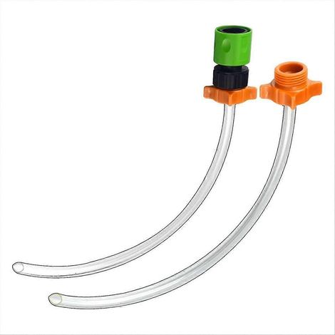 Adaptateur de bouchon de bouteille WA4038, lot de 2, raccord pour capsules, accessoire de remplacement, compatible avec divers contenants, embout de fixation universel, kit de conversion pour bouteill (1/5)