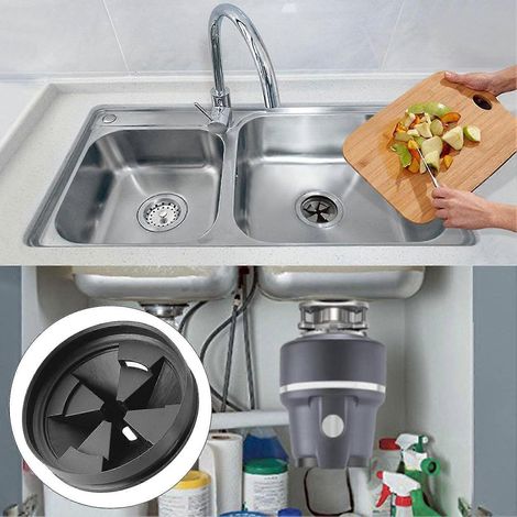 Bouchon de poubelle universel en caoutchouc résistant à la chaleur et anti-éclaboussures avec pelle et bouchon pour évier - Accessoires de cuisine (1/5)
