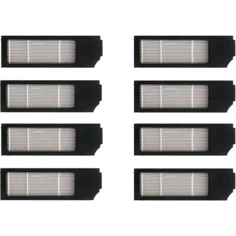 Filtre D'Aspirateur Robotique de 8 PièCes Pour Accessoires de PièCes de Robot de la SéRie Ecovacs T10-T10 Turbo (1/4)