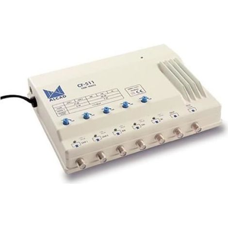 Amplificateur multibande - ALCAD - CF511 - 5 entrées - 2 sorties - 45dB